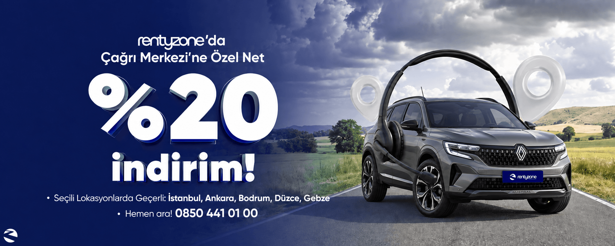 Çağrı Merkezine Özel Net %20 İndirim